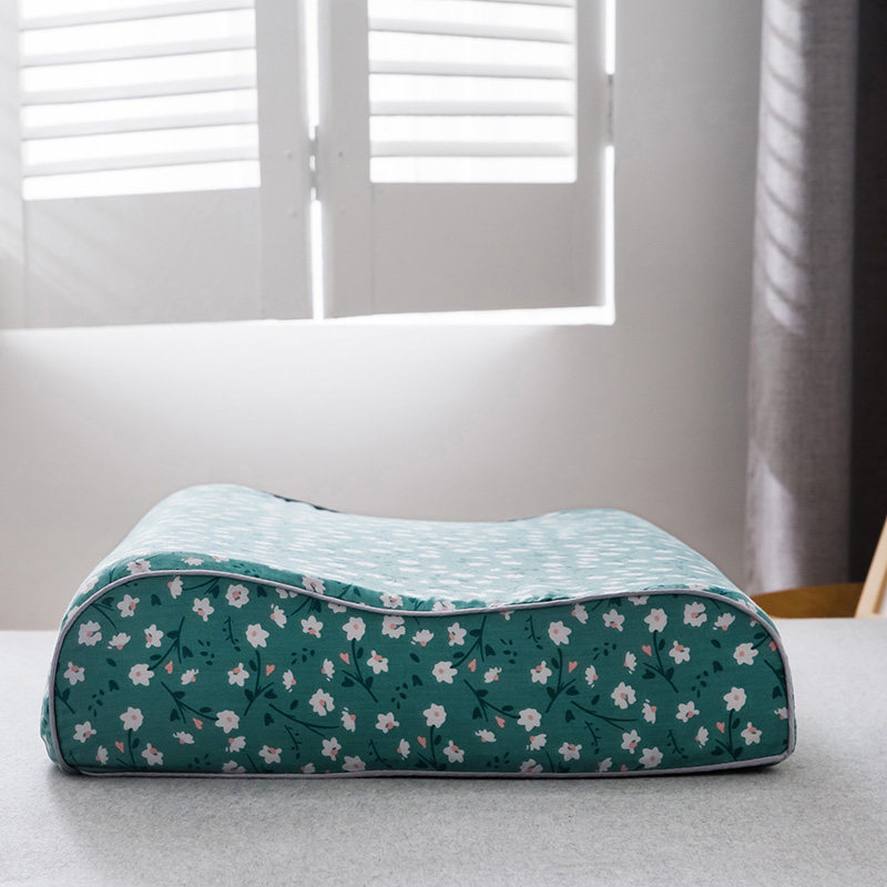 极速全棉乳胶枕套一只装 单个纯棉枕头套儿童3L050单人60x40记