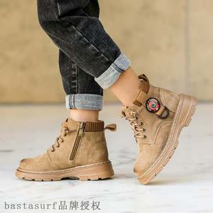 极速Boys Martin boots 2021 ayutumn and winter new boys sin