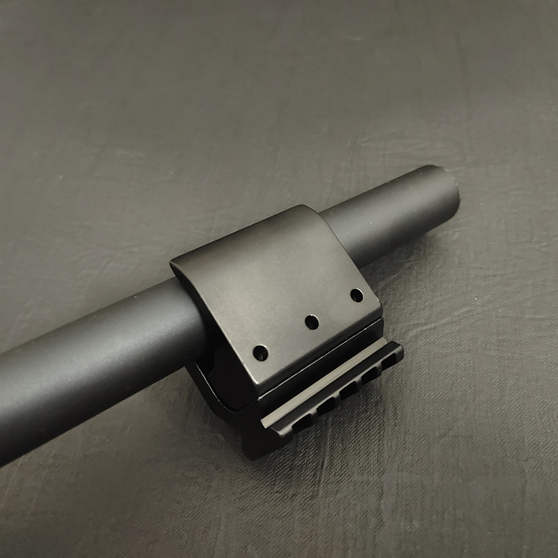 极速17mm-27mm金属圆管管夹激光手电筒夹具J21mm导轨管夹1014支架