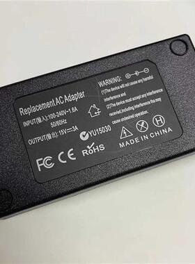 极速音响SJ-1530-D充电器DC15V4A3A3000IMA2a1.5a1500MA开关电源