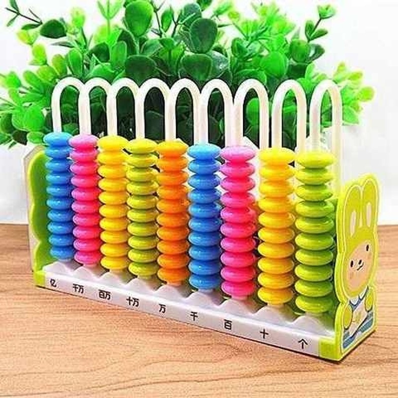 极速小九行计数器幼儿园小学生用小珠子数位器Q儿童算珠计算架教