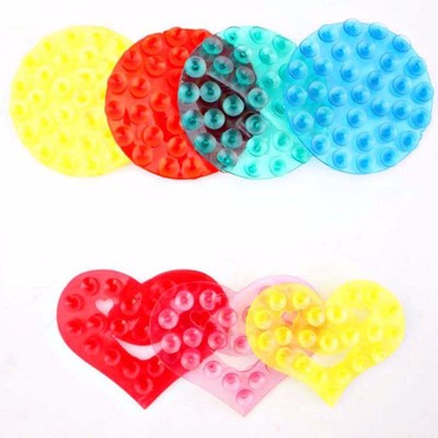 极速10pcs/lot New Lovely Strong Double Side VacuumU Sucker M