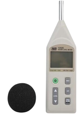 极速分贝仪d台湾泰仕TES1352S专业级噪音计工业声级计数字噪音测
