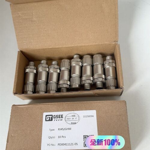 极速吉诺 GSEE RJ45q/GHC网路线4芯接头 RJ45网路线4芯接头 全新