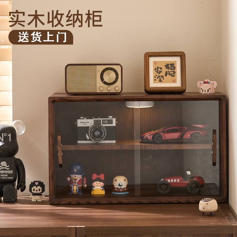 实木杯子收纳置物架餐边柜