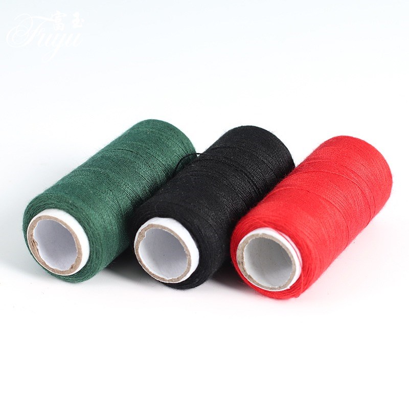 速发彩色多色小缝缝衣服的手线衣线团线线套装针细家用小卷