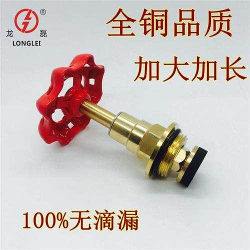 极速PPR新款纯铜阀芯DN20 25 32精品黄铜阀芯PE停止阀芯精装加长