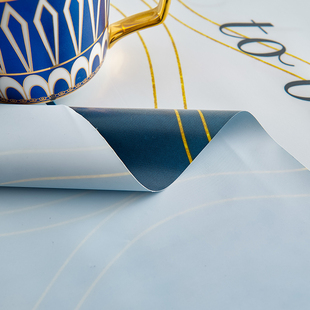 加厚餐桌布防油防水免洗轻奢桌布家用长方形茶几防烫桌布桌垫定制