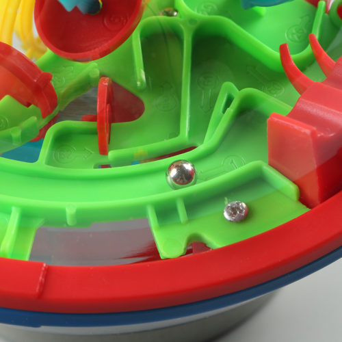 极速Large 100 Steps 3D Magic Intellect Maze Ball Track Puzzl