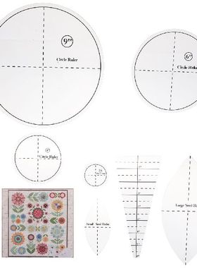 Quilt Ruler Template Quilting Cutting Sewing Templates