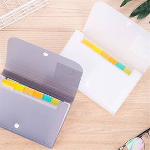 File 极速1pc Organizer Receipt Document Plastic Folder