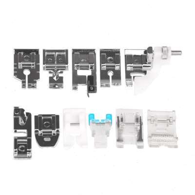 极速11pcs Domestc Sewng Machne Presser Foot Feet For Most Of
