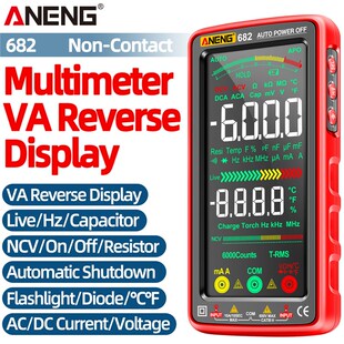 Temp Resistance Testers Reverse Ammeter Voltage Tester 6000