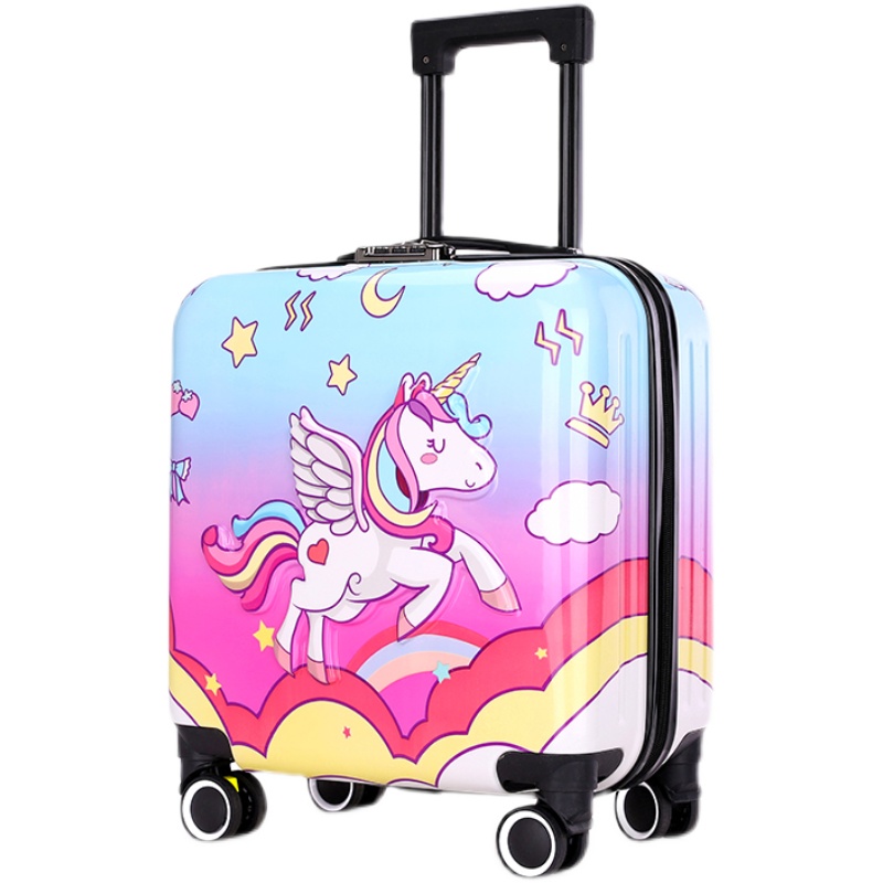 儿童拉杆箱卡通行李箱宝宝20寸登机箱万向轮旅行箱男女可坐骑密码