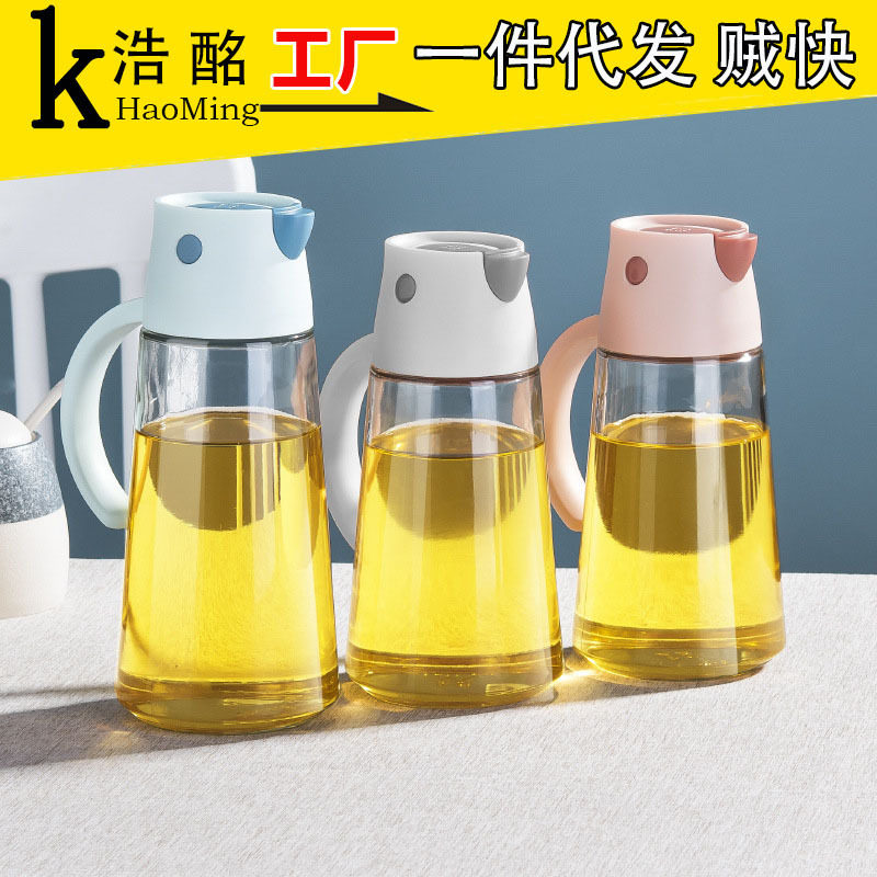 玻璃油瓶家用厨房大容量油罐壶酱油瓶油醋罐油桶食用油自动开合油,包装,日化包装,淘宝优惠券,粉丝福利购,淘宝优惠卷