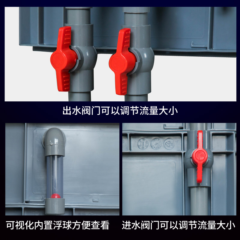 鱼缸过滤盒庭院鱼池水循环系统周转箱过滤箱上过滤滴流盒过滤器,宠物/宠物食品及用品,过滤设备,淘宝优惠券,粉丝福利购,淘宝优惠卷