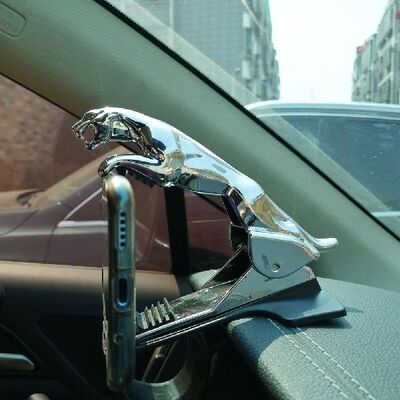 Car Leopard Dashboard Phone Holder 360 Degree Phone Mount