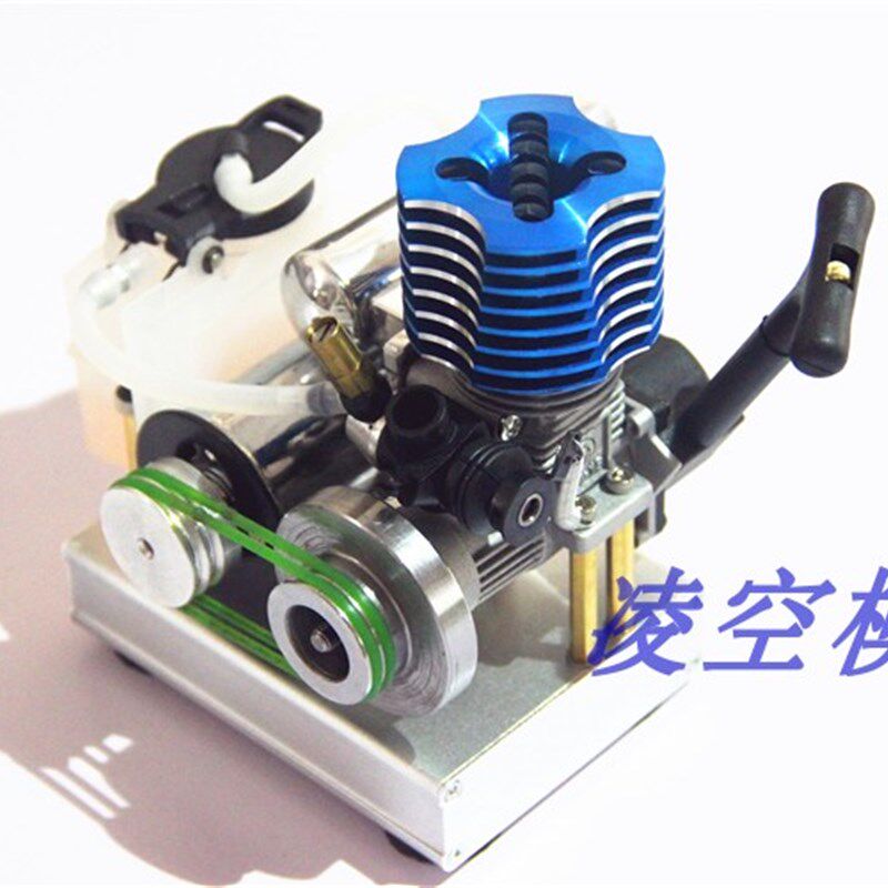 DIY手掌迷你18级甲醇发电机微型发动机非汽油机模型引擎稳压12v