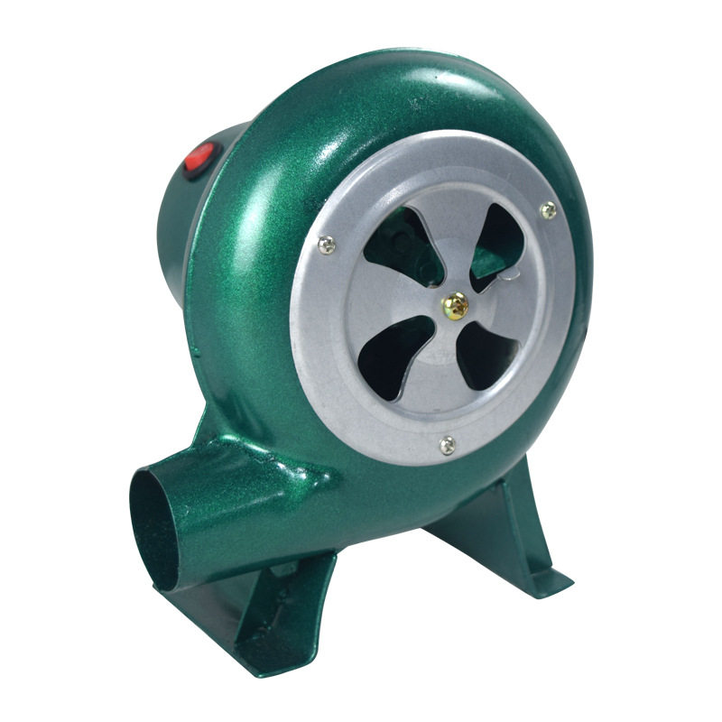 极速新家用小型40W鼓风机12V220V电动户外烧烤助燃炉竈锅炉离心式