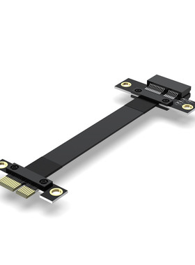 PCI-E3.0 PCIEx1延长线1X接口 网卡声卡小插槽 1X 转接线立式90度