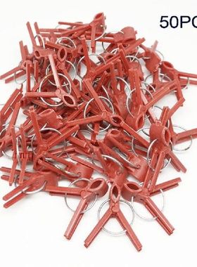 50pcs Vegetable Grafting Clamp Cucumber Clip Watermelon