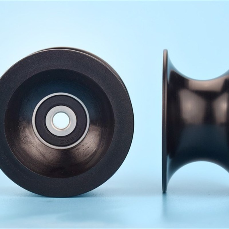 6*54*30mm 25mm diameter track, groove  roller, plastic 636 s