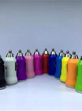 极速USB接口车充汽车手机充电器迷你车载充电器贴5V1000MA标签