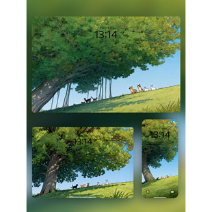 8张这一刻，藏在树影里4K8K高清壁纸iPhone手机iPad平板电脑