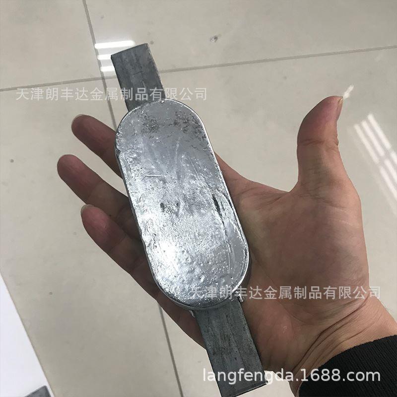 船用零售工业锌块锌阳极牺牲阳极保护阴极船用锌合金牺牲阳极