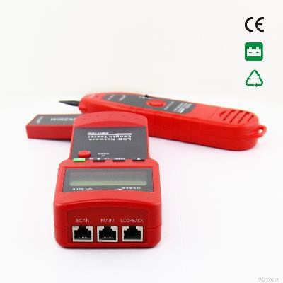 速发新品F8208寻线仪网线断点长度测试仪寻线器测线仪英文版