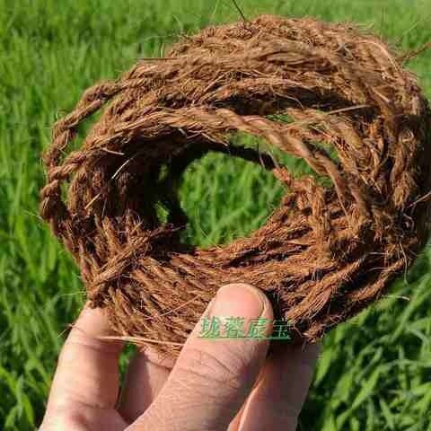 速发手工制作棕绳户外树木桩篱笆绿萝棒耐腐潮绷床椅棕垫园艺绑绳