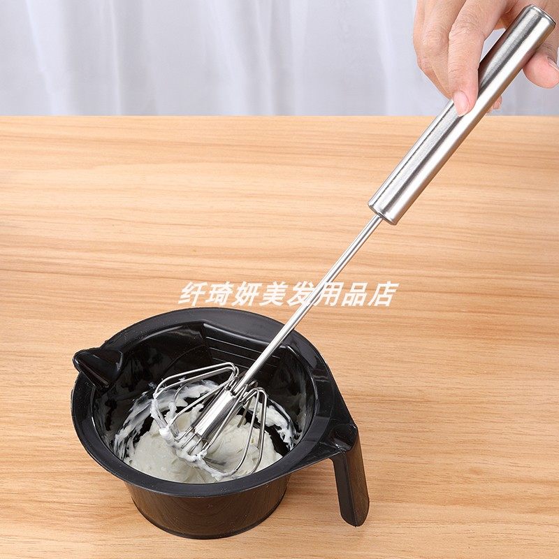 速发美发工具发廊染膏搅拌器美发店半自动搅漂粉匀棒调色棒理发店