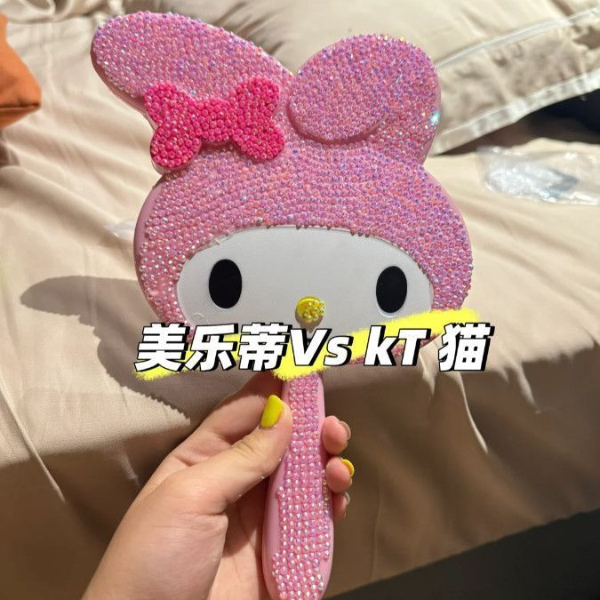 速发heoy满钻随子手材化妆镜改造手工贴钻持料包镜身化妆镜