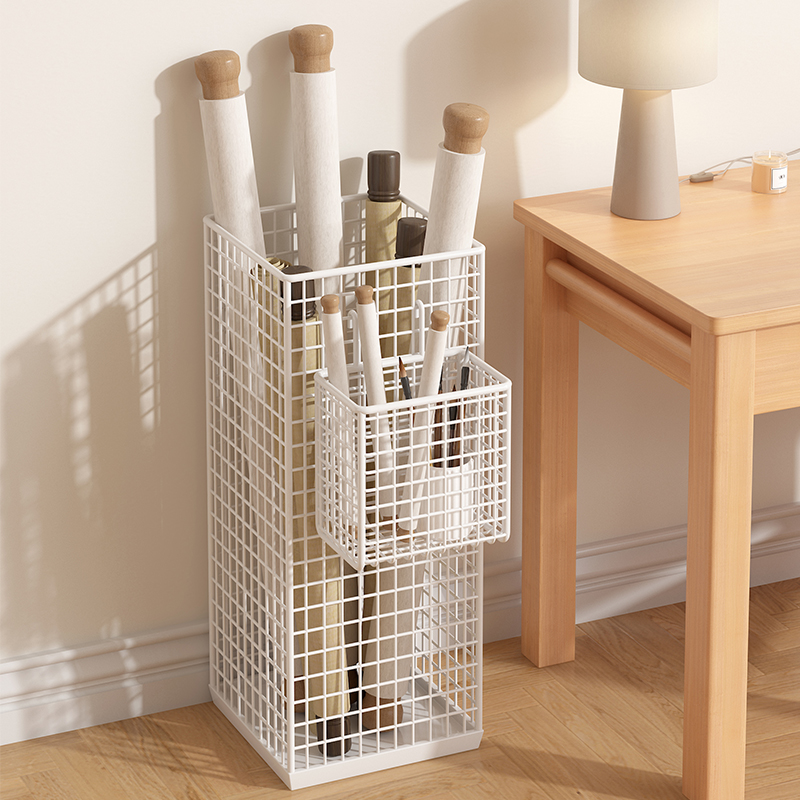 速发画画收纳桶字画收纳筐作品卷轴收纳篮国书收藏纸宣纸画筒