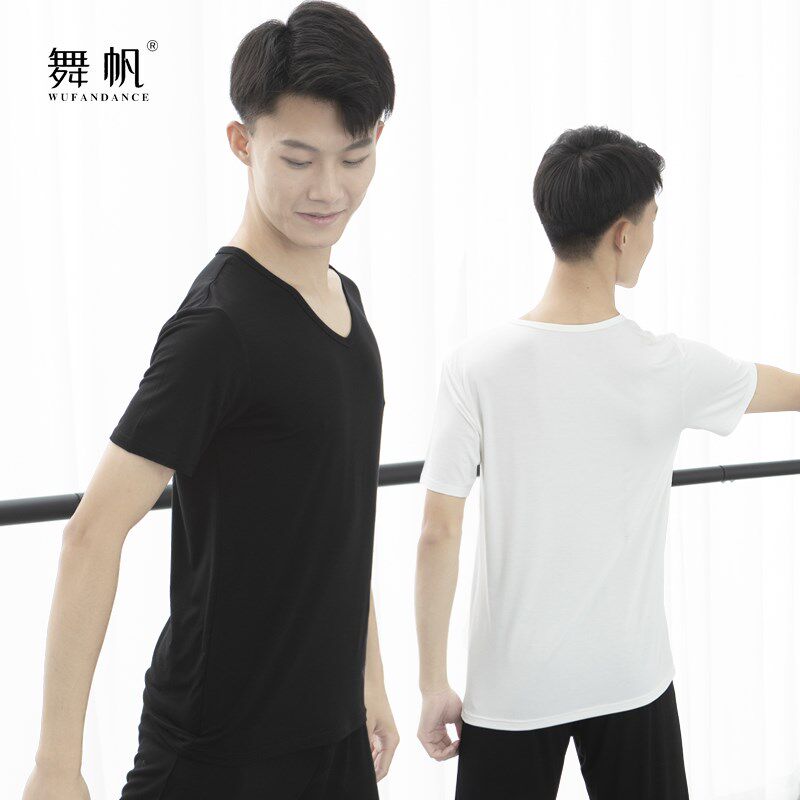速发舞蹈服练功上生成人V典中国古领舞男衣教师艺考考级形体服装