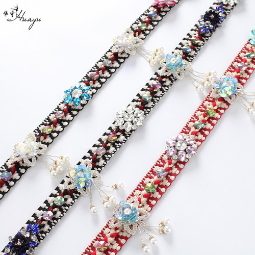 速发时百华宇肚皮舞重工感落风腰链流苏性部水钻尚搭初学者珠绣腰