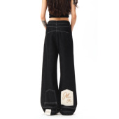 ME倒装 长裤 马毛 冈山原牛盎司原色洗水做旧牛仔裤 马到成功 MAX