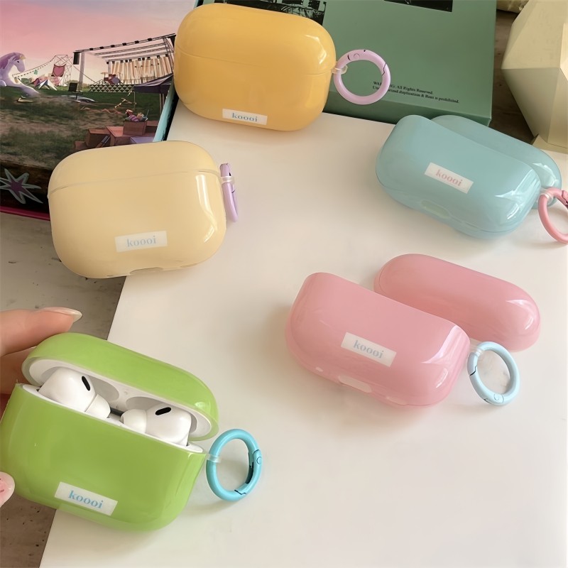 SecretRoom夏日新款简约糖果纯色耳机壳适用于airpods4小众ins风airpodspro2苹果无线蓝牙1/2/3代耳机保护套