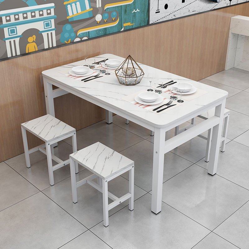 7T现代家用小户型餐桌椅组合简约小吃店食堂餐馆面馆饭店快餐桌凳,住宅家具,板木餐桌,淘宝优惠券,粉丝福利购,淘宝优惠卷
