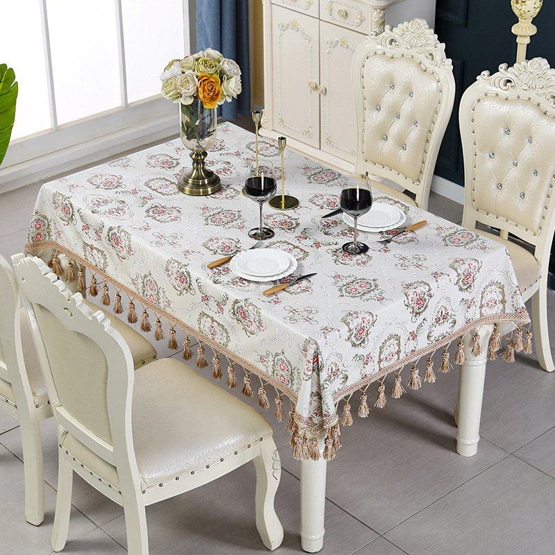 北欧ins流苏桌布防水防油耐脏防烫长方形西餐厅皮革桌布pu茶几罩,居家布艺,桌布,淘宝优惠券,粉丝福利购,淘宝优惠卷