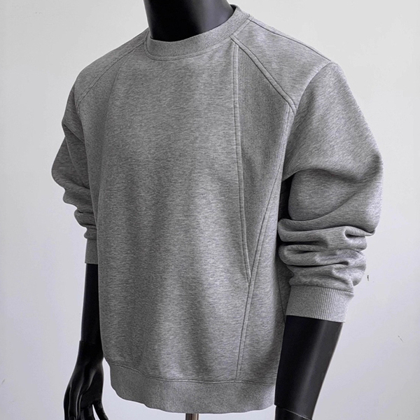 PANG哥 潮牌大码男装小心机圆领2025冬卫衣男胖子外套上衣潮