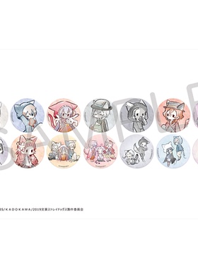 【TAPIOCA现货】文豪野犬 日谷周边昭和风猫耳系列马口铁吧唧徽章