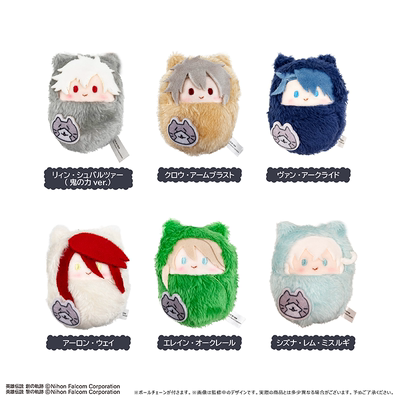 【TAPIOCA现货】英雄传说创之轨迹日谷掌心动物园毛绒玩偶Vol.3