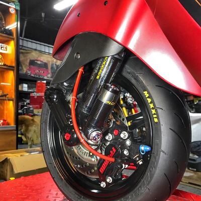 。VESPALX/S/LTLXV改装前后空气避震台湾BAZOOKA巴左卡中国总