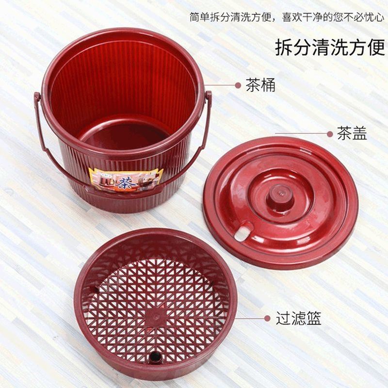 好货茶渣桶茶叶垃圾桶废水桶过滤茶桶客厅家用塑料茶水桶功夫茶具