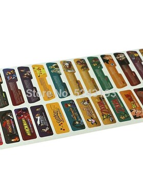 1set/lot=28pcs/lot For Nintend Gameboy Advance Label Sticke