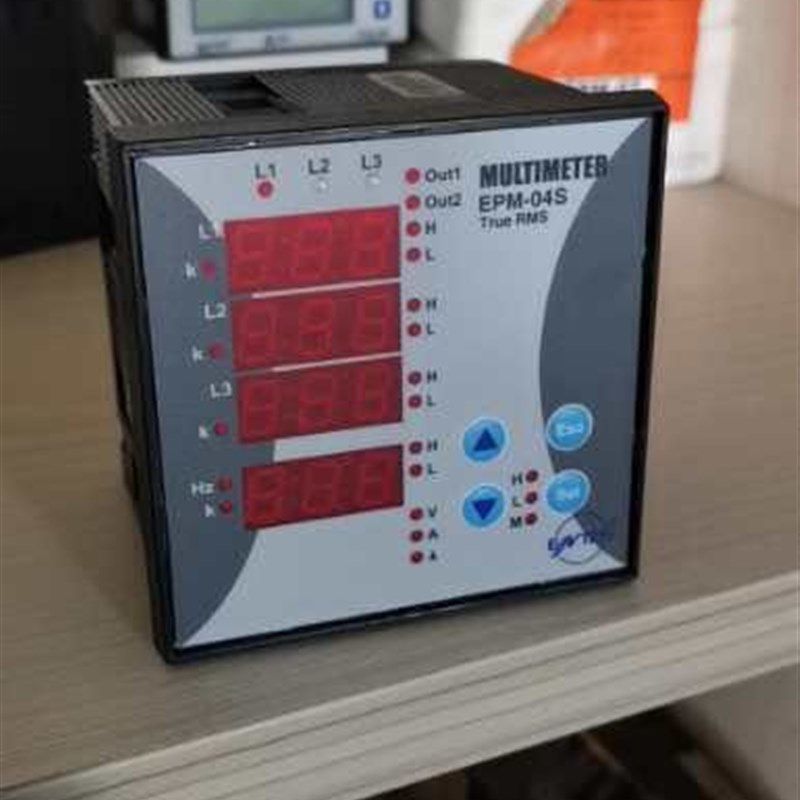 好货ENTES功率表 电力仪表 多功能电力仪表数显EPM-04S带RS485通