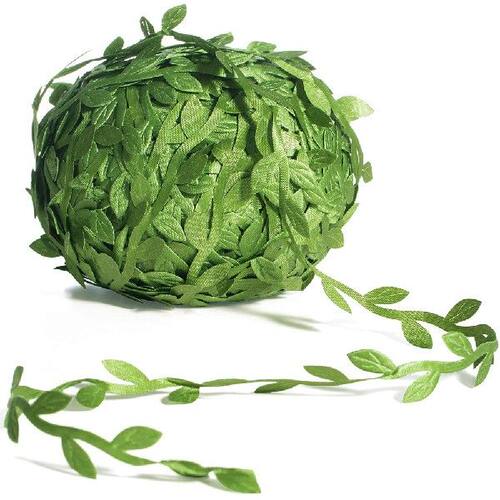 好货80M Leaf Ribbon Artificial Vines Leaves Artificial Strin