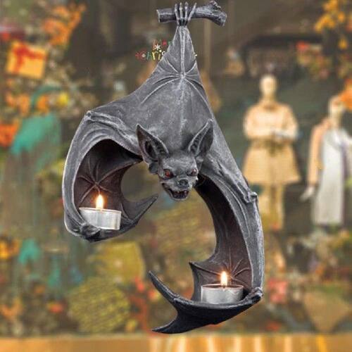 Fashion Bat Candlestick Delicate Vivid Shatterproof Battery