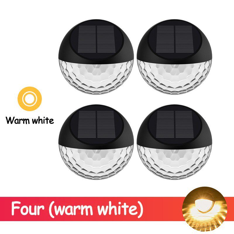 Solar Outdoor Garden Villa Courtyard Landscape Wall Lamp Wat